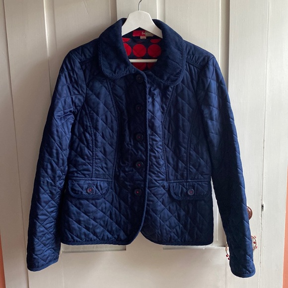 Boden Jackets & Blazers - Boden Navy Quilted Jacket